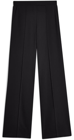 Topshop pintuck pleat wide leg trousers | 40plusstyle.com