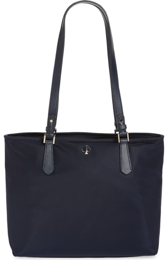 Kate Spade nylon tote | 40plusstyle.com