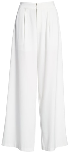 Endless Rose pleated wide leg pants | 40plusstyle.com