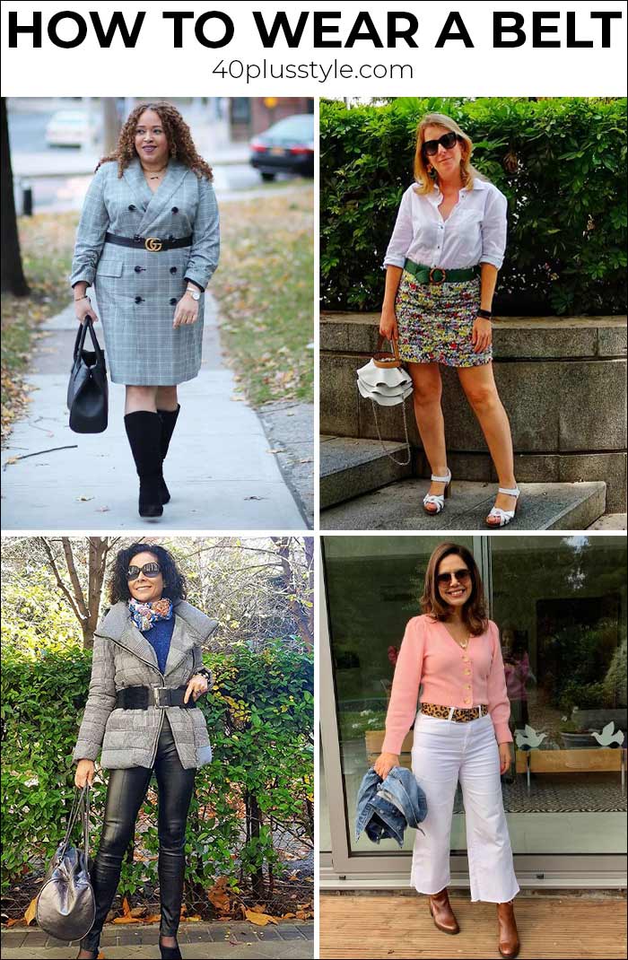 How to Wear a Belt, Outfit Ideas