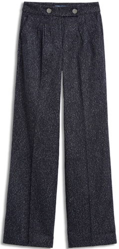 ModCloth wide leg tweed pants | 40plusstyle.com