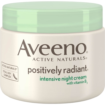 Aveeno Positively Radiant Intensive Moisturizing Night Cream | 40plusstyle.com