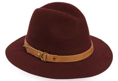 Frye wool fedora | 40plusstyle.com