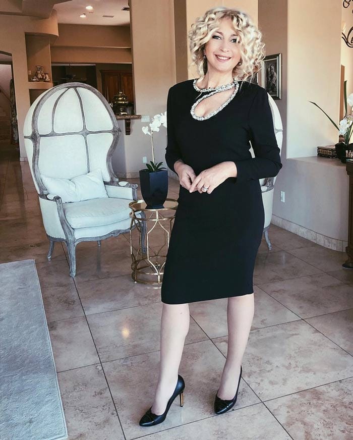 black cocktail dresses for women over 40 | 40plusstyle.com