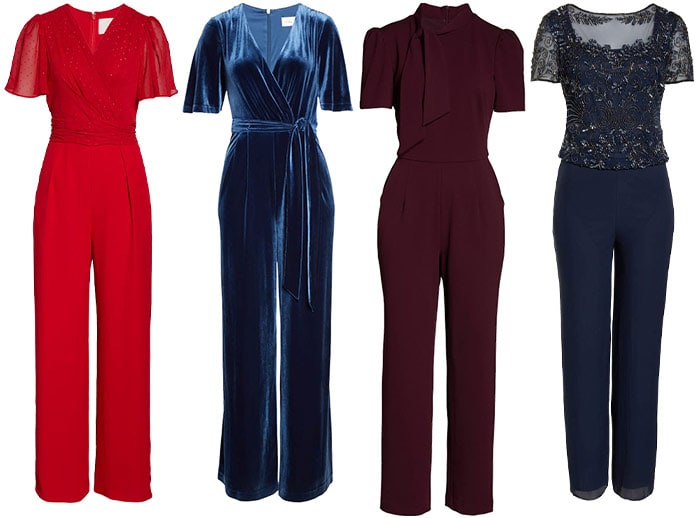 Jumpsuits to wear to a winter wedding | 40plusstyle.com