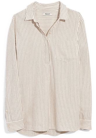 Madewell shirt | 40plusstyle.com