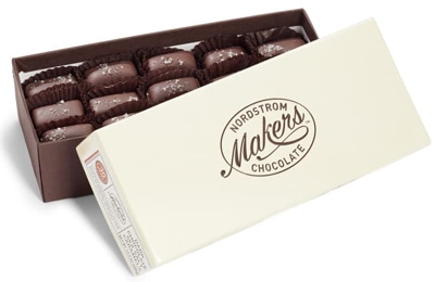 Nordstrom Makers Chocolate dark chocolate sea salt caramels | 40plusstyle.com