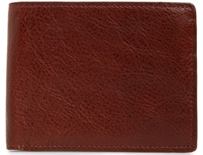 Christmas gift ideas for men: Nordstrom Men’s Shop leather wallet | 40plusstyle.com