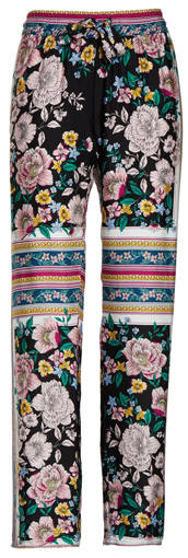 PJ Salvage floral print pajama pants | 40plusstyle.com