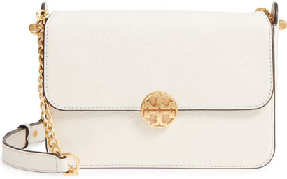 Tory Burch ‘Chelsea’ leather crossbody bag | 40plusstyle.com