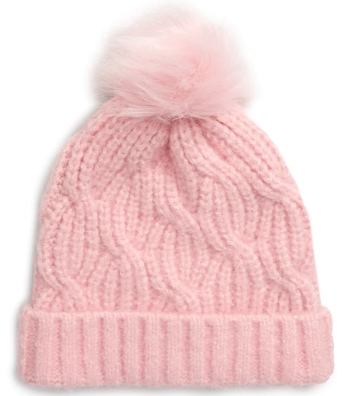 Christmas gift ideas for kids: Tucker + Tate pompom stitch beanie | 40plusstyle.com