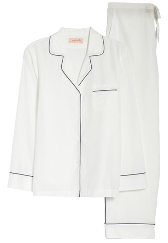 Papinelle cotton & silk pajamas | 40plusstyle.com