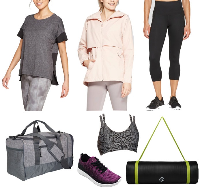 Workout clothes from C9 Champion from Target | 40plusstyle.com