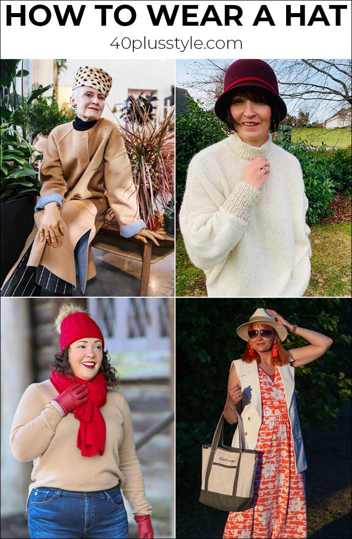 Ways to wear a hot sale hat