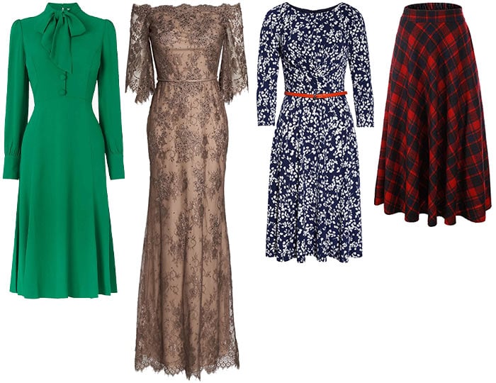 Dresses and skirt inspired by Kate Middleton | 40plusstyle.com