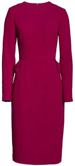 wear a knee-length dress to get kate middleton's style | 40plusstyle.com