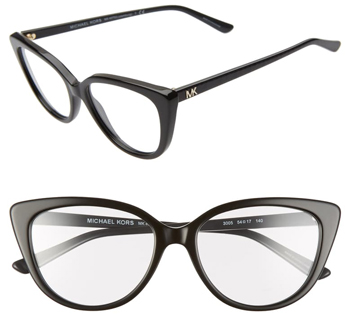 Michael Kors 54mm Cat Eye Optical Glasses | 40plusstyle.com