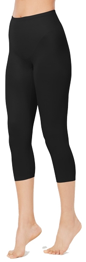 Tummy control leggings: Miraclesuit flexible fit shapewear leggings | 40plusstyle.com