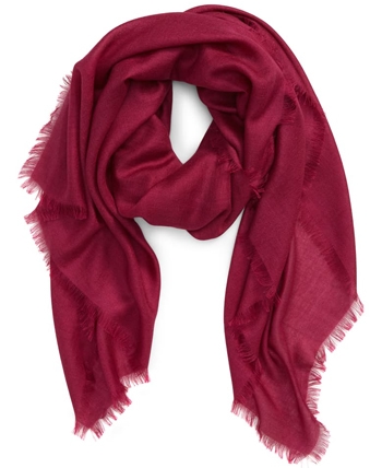 Nordstrom Cashmere & Silk Scarf | 40plusstyle.com