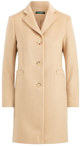 Lauren Ralph Lauren reefer coat | 40plusstyle.com