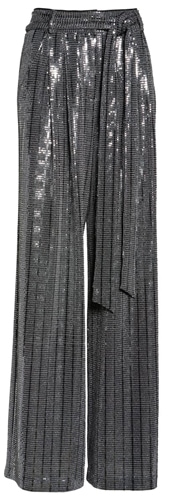 Eliza J wide leg sequin pants | 40plusstyle.com