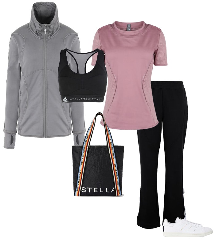 Workout clothing from Stella McCartney for Adidas | 40plusstyle.com