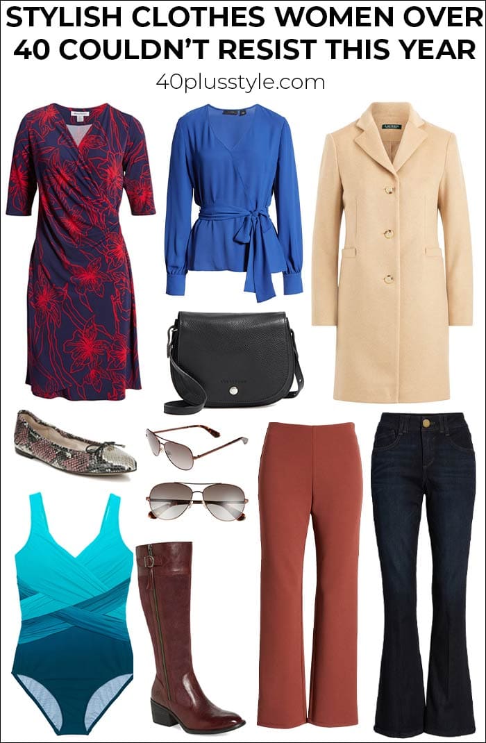 All the most stylish clothes, shoes and accessories women over 40 couldn't resist this year | 40plusstyle.com