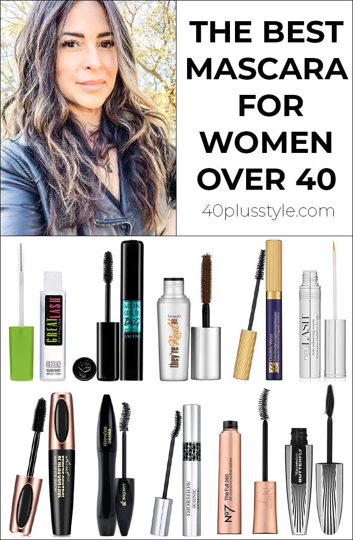 The best mascara for women over 40 - including the best drugstore mascara for luscious lashes | 40plusstyle.com