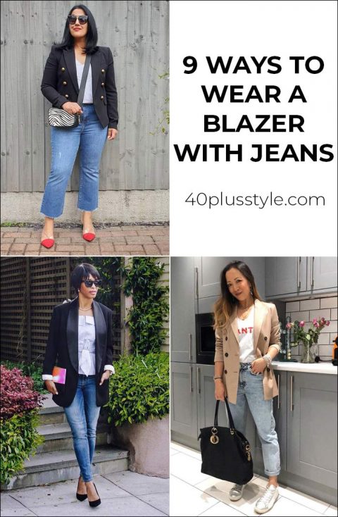 blazer with jeans for day or night - 9 unique ways to wear your blazer