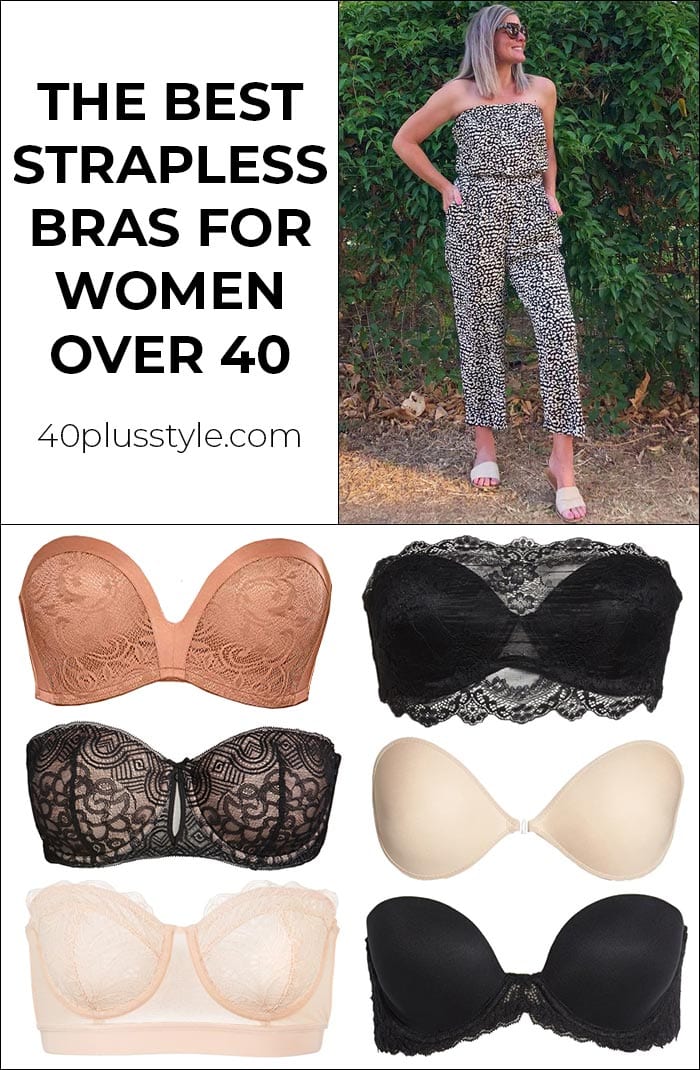 Does a comfortable strapless bra exist? The best strapless bras for women over 40 | 40plusstyle.com