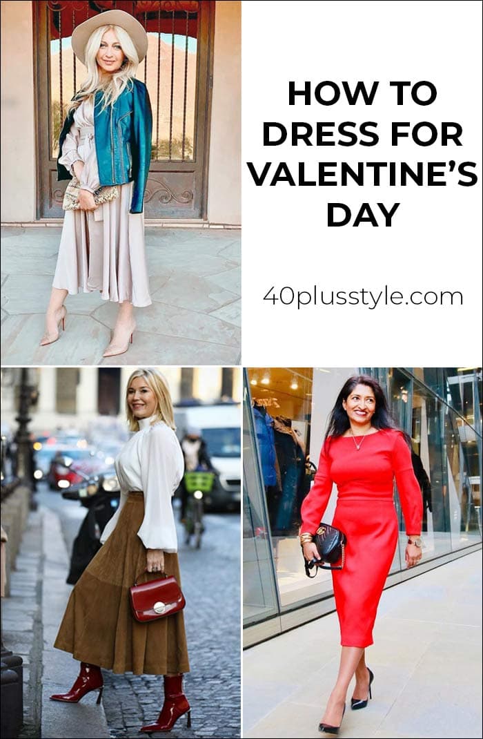How to dress for valentines day : 9 Valentine's outfits to choose from | 40plusstyle.com