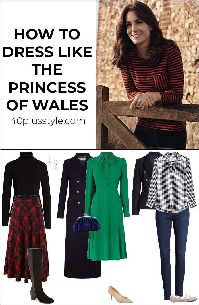 How to dress like the Princess of Wales | 40plusstyle.com