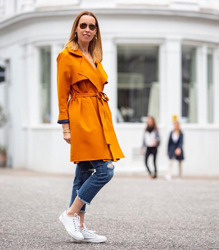 How to wear a trench coat and the best trench coats in stores now | 40plusstyle.com