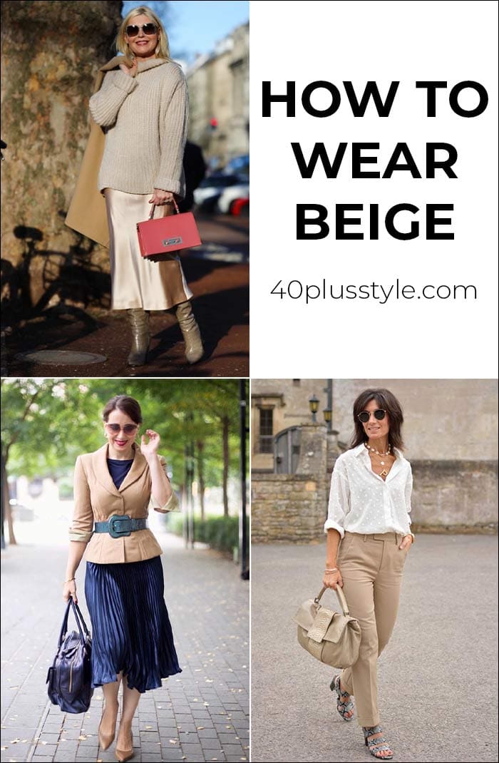 Can you wear beige over 40? (or will it kill you?) | 40plusstyle.com