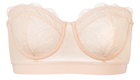LIVELY The Lace Strapless Bra | 40plusstyle.com