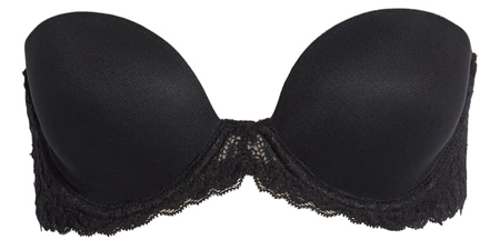 Natori Feathers Underwire Plunge Strapless Bra | 40plusstyle.com