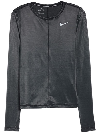 Nike dry long sleeve shirt | 40plusstyl.com