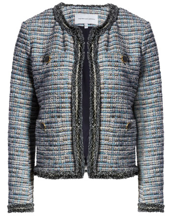 A Chanel-style jacket | 40plusstyle.com