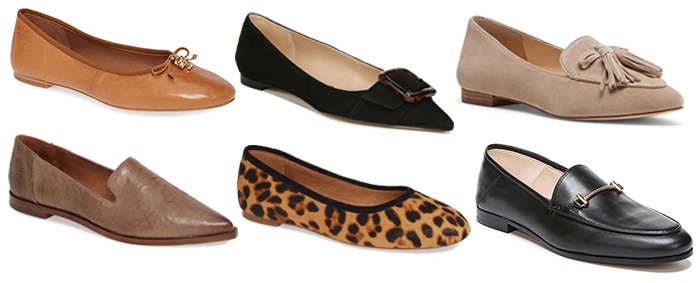 stylish flat shoes for women over 40 | 40plusstyle.com