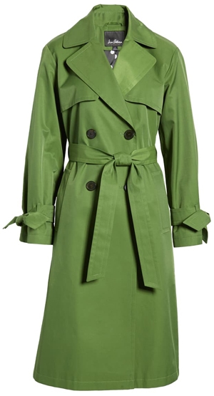 Sam Edelman double breasted trench coat | 40plusstyle.com