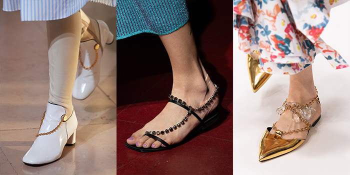 shoes featuring jewelry are fashionable for 2020 | 40plusstyle.com