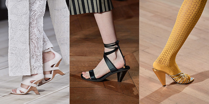 slanted heels are a shoe trend for 2020 | 40plusstyle.com