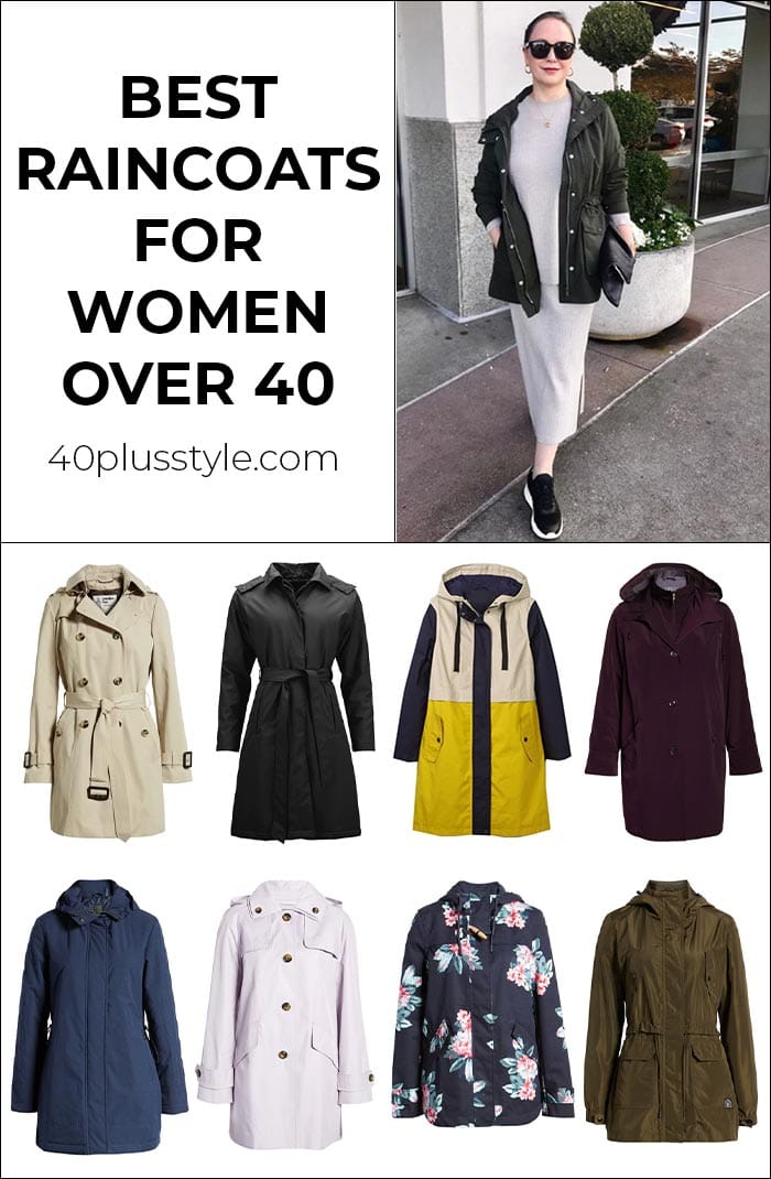 The best raincoats for women that will make you wish for rainy days | 40plusstyle.com
