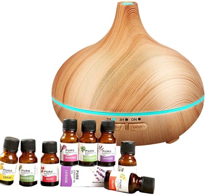 Pamper yourself - Ultimate Aromatherapy Diffuser & Essential Oil Set | 40plusstyle.com