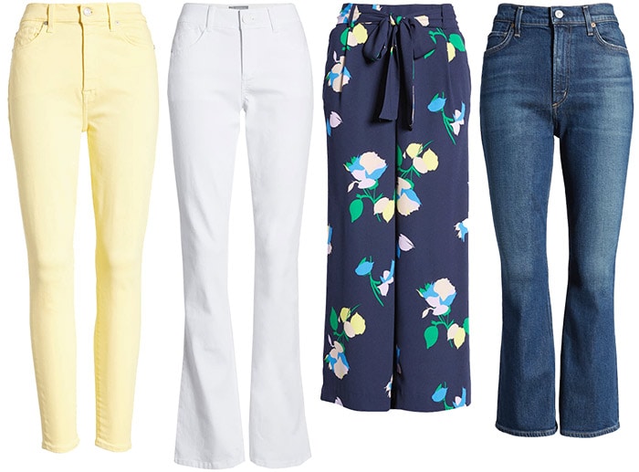 jeans and pants to wear for Easter | 40plusstyle.com