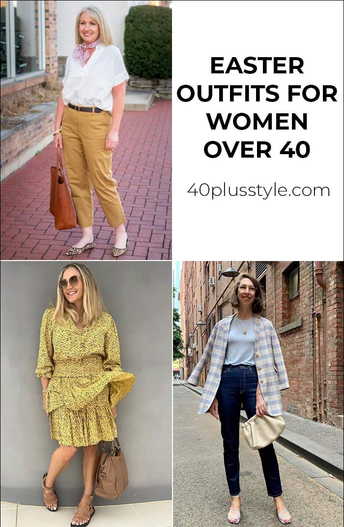 Easter outfits you will love - no matter how you are spending your Easter weekend | 40plusstyle.com