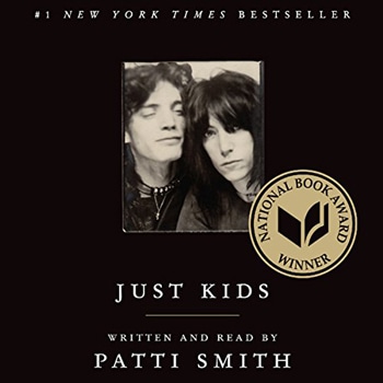 Favorite audios booksL Just Kids by Patti Smith (Audible, Amazon) | 40plusstyle.com