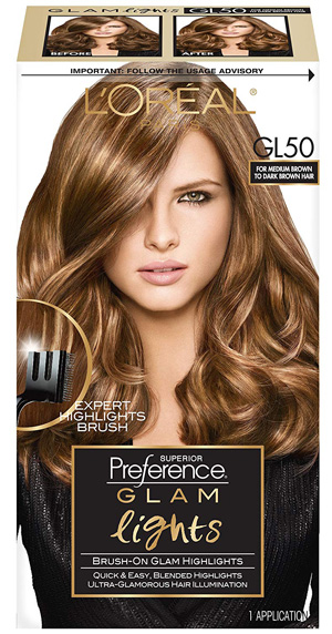 L'Oreal Paris Superior Preference Brush On Glam Highlights | 40plusstyle.com
