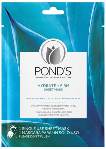 Pond's Hydrate + Firm Sheet Face Mask (2 pack) | 40plusstyle.com