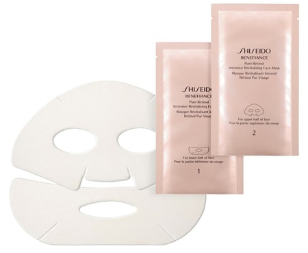 Shiseido Benefiance Pure Retinol Intensive Revitalizing Face Mask | 40plusstyle.com